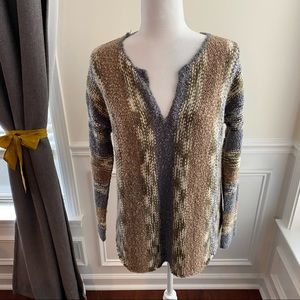 Cupio Blush: Vertical Stripped Sweater, Small